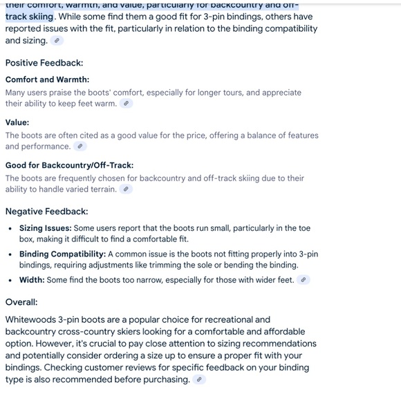 WHITEWOODS NORDIC INSULATED CROSS COUNTRY SKI BOOTS - Sz 38 - Picture 8 of 16